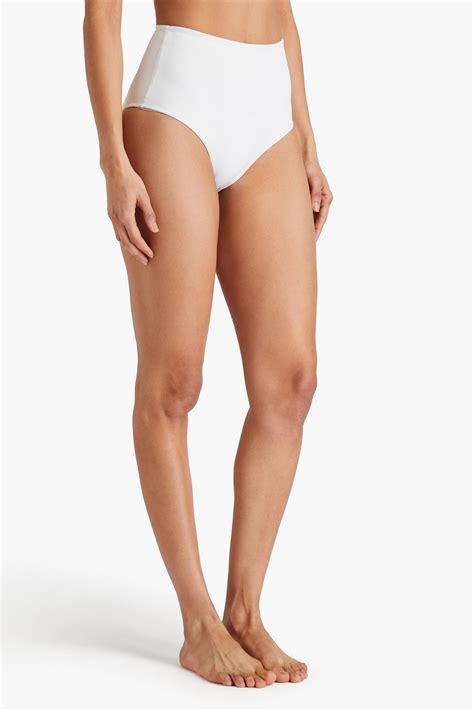 Form And Fold The S Rise Bikini Briefs The Outnet