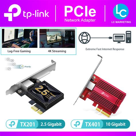 Tp Link Tx Tx Gigabit Pcie Network Adapter Gigabit Pci