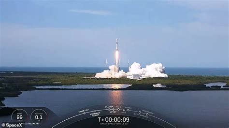 Liftoff Spacex Successfully Launches Us Space Force Gps Satellite Into