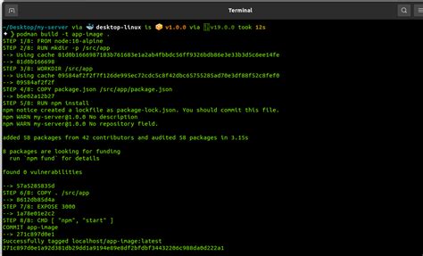 Deploy Nodejs Application Hello World Express Server In Podman