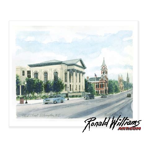 Prints - Historic Wilmington North Carolina 3rd Street – Ronald
