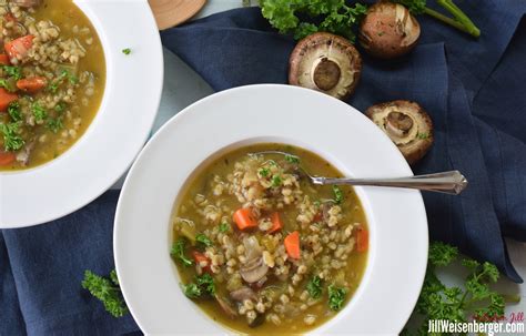 Mushroom Barley Soup Recipe Healthy And Delicious