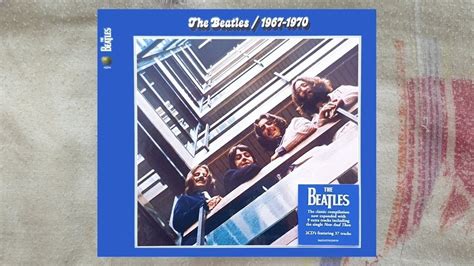 The Beatles Edition The Blue Album Cd Unboxing