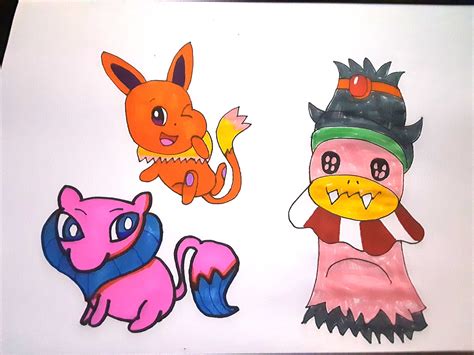 Pokemon fusions by CuteYoshiLover on DeviantArt