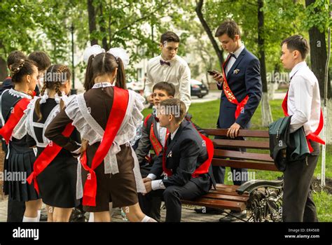 Soviet school uniform hi-res stock photography and images - Alamy