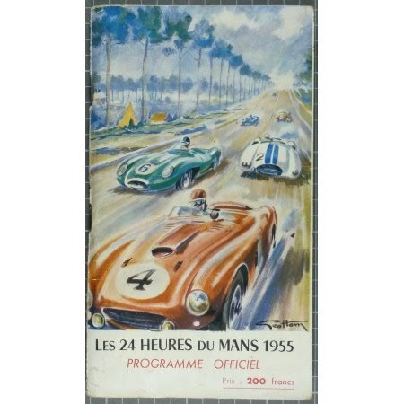 24 Hours Le Mans 1956 Program Motors Mania