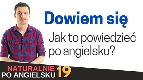 Jak po angielsku powiedzieć w mgnieniu oka i dowiedzieć się