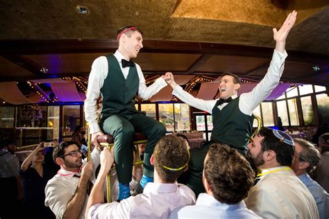 Joyful Same Sex Orthodox Jewish Wedding At Crest Hollow Country Club