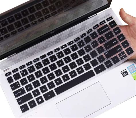 For HP Pavilion X360 14 Keyboard Cover Soft Silicone Keyboard Skin For