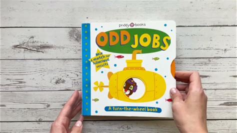 Odd Jobs A Turn The Wheel Book Priddy Books Youtube