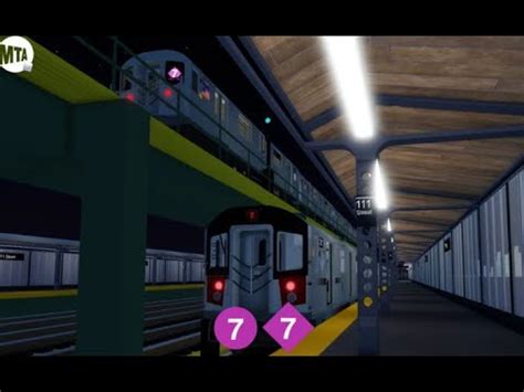 ROBLOX MTAoR IRT Flushing Line 7 Local Train From 34 St Hudson Yards