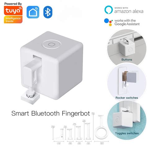 Tuya Fingerbot Button Pusher Bluetooth Finger Robot Smart Life App