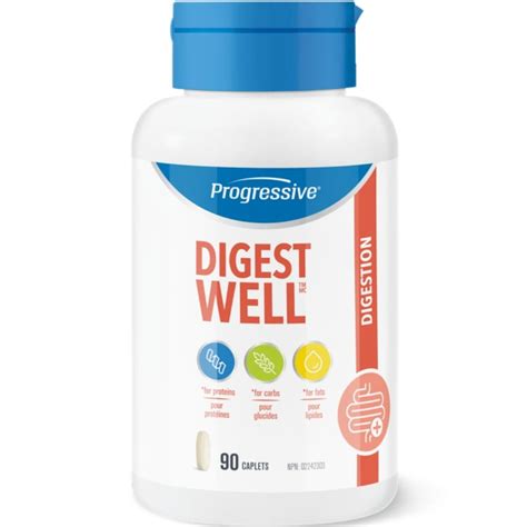 Progressive Digest Well Plant Based Digestive Enzymes 90 Capsules