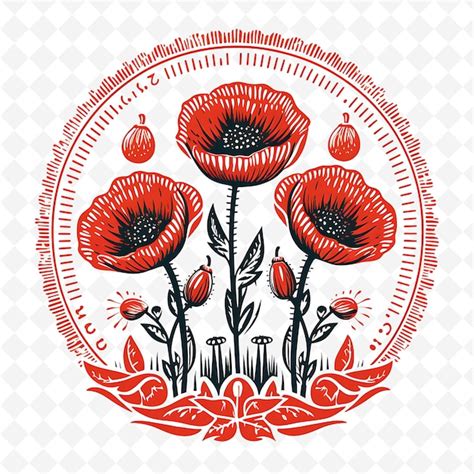 Poppy Symbolism PSD, High Quality Free PSD Templates for Download | Freepik