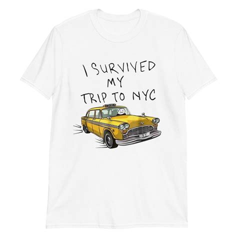 I Survived My Trip To NYC T Shirt New York City Spider Man Etsy