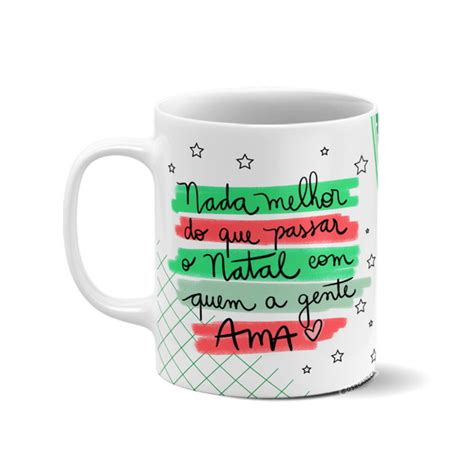 Caneca Personalizada Natal Quem A Gente Ama Foto Elo