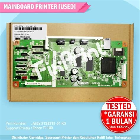 Jual Mainboard Motheboard Printer Epson T Cabutan Fps