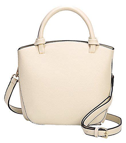 Generic Women's Narrow Daily White Leather Handbag Small | Leather ...