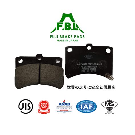 Fbl Brake Pad Front Daihatsu Atrai Hijet Mira Subaru Dias Wagon