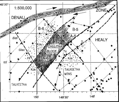 Figure From Preliminary Geologic Map Of The Healy A Quadrangle