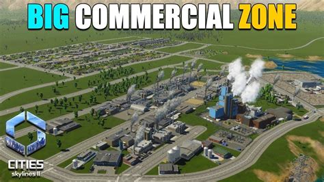 Building Commercial Zones In My City Cities Skylines Hindi Gameplay