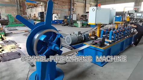 Fully Automatic Metal Stainless Steel Pipe Production Line Welding Pipe