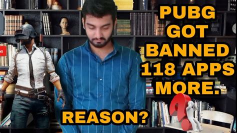 PUBG BANNED IN INDIA REASON TO BAN PUBG AND 118 APPS PUBG BAN IN INDIA