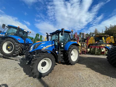 New Holland T6 145 Dynamic Command Sidewinder Ii Stage V Außenbedienung Heckhydraulik