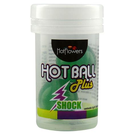 Bolinha Funcional Explosiva Shock Vibra Hot Flowers HotBall Bolinha Explosiva Hot Ball Plus
