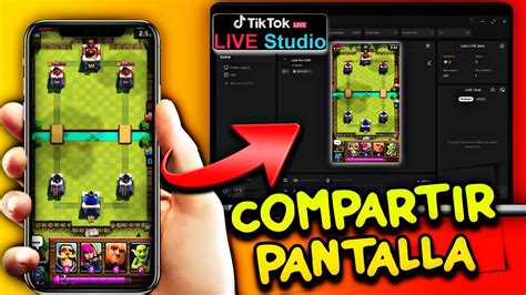 COMO TRANSMITIR PANTALLA DE ANDROID EN TIKTOK LIVE STUDIO YouTube