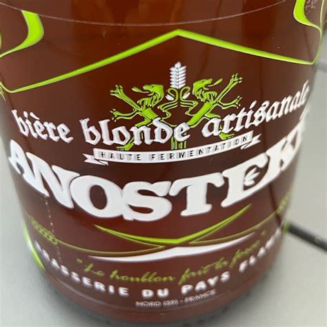 Anosteke Blonde Cl Aux Caves De France