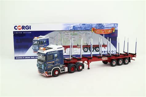 Corgi Cc Scania R Cab Artic Log Trailer Mcfadyens Transport Ltd