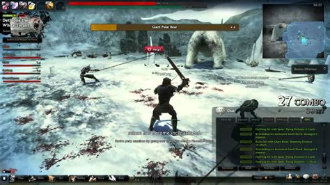 Vindictus Eu Polar Bear Raid Battle Youtube