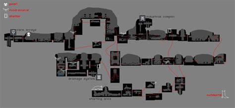 Rain World regions maps that are kinda done (but are still totally a WIP) : rainworld