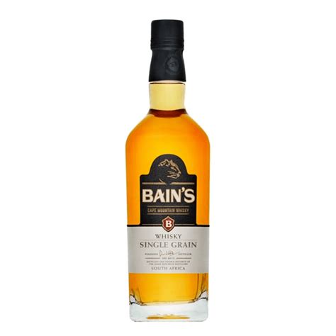 Bains Cape Mountain Single Grain Whisky 70cl Drinksch