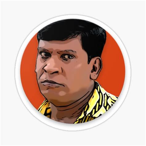 Vadivelu Tamil Comedian Sticker By Colandia Redbubble