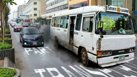 Mtc El De La Contaminaci N Del Aire En Lima Y Callao Es Provocado