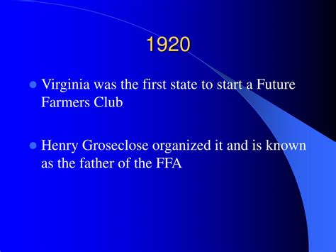 Ppt Ffa History Powerpoint Presentation Free Download Id6684266