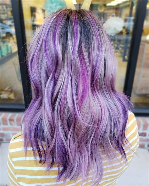 Vibrant Violet Hair Color for a Bold Look