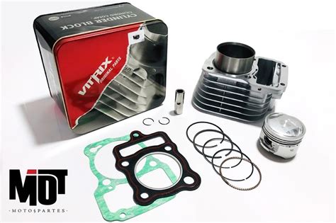 Kit Cilindro Completo Honda Xlr 125 Xlr125 Vitrix Mercado Libre