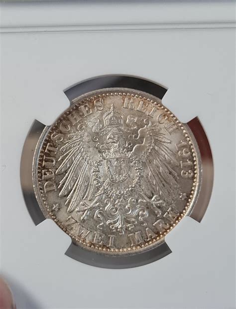 Germany Mark A Mark Preussen Wilhelm Ii J Hriges