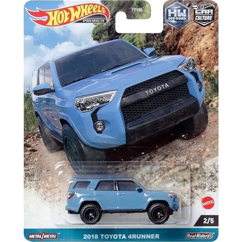 Hot Wheels Boulevard 18 Toyota 4Runner Blue Gray Model Car Shopee Malaysia