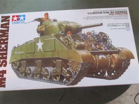 Tamiya U S M Sherman Tank Early Production Military Model