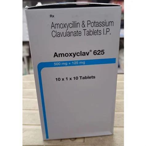 Amoxyclav Amoxycillin Potassium Clavulanate Ip Tablets Mg Mg