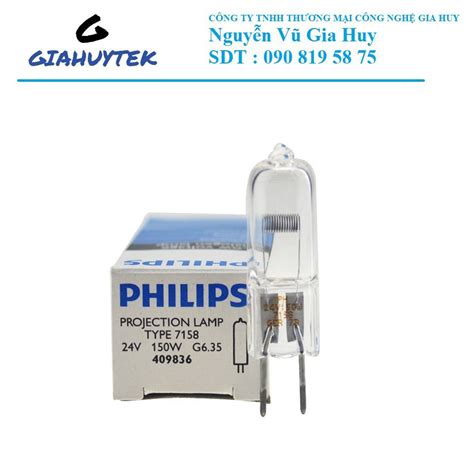 Bóng halogen Philips 7158 24V 150W 50h - Trang Chủ