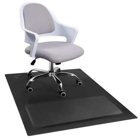 Anti-Fatigue Standing Office Chair Mat for Hardwood Floor with Cushioned Foam Foot Support, 48 ...