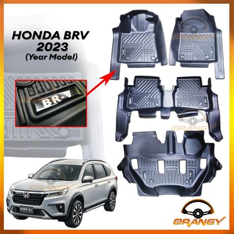 Honda Br V Brv 2023 To 2024 Oem Deep Dish Matting 9d With Extension High Quality Material