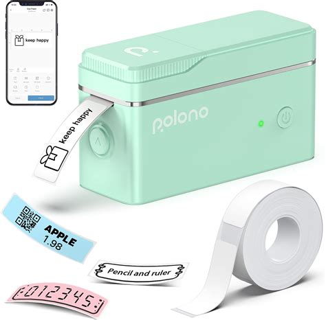 Amazon Typonos P Label Maker Machine With Tape Bluetooth Label