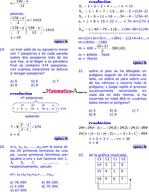 Series Ejercicios Desarrollados Paso A Paso Matematicas Problemas