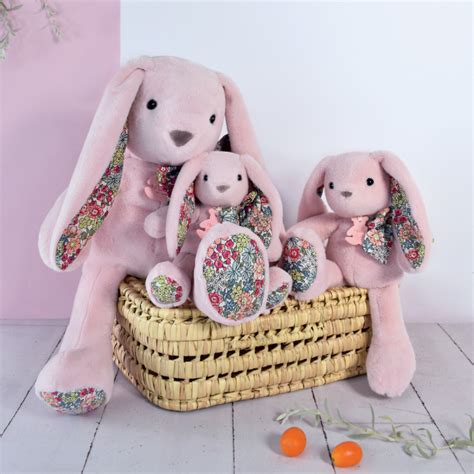 Peluche Lapin Rose Cm Histoire D Ours